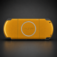 PSP 3000 (128GB) – 1050 Games | Bright Yellow
