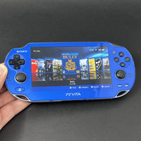 PS Vita OLED (128GB) - 580 Games | Sapphire Blue image 0