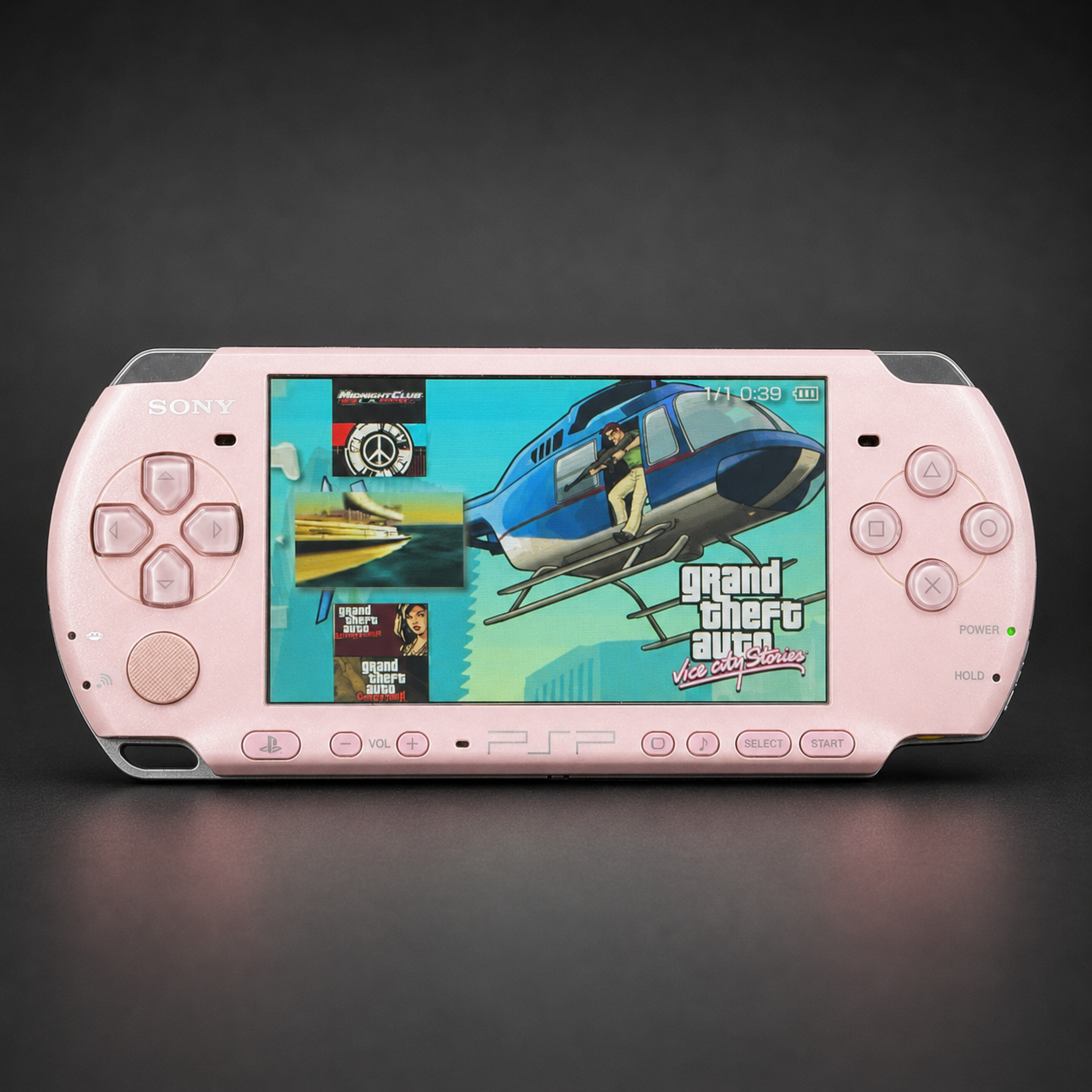 PSP 3000 (128GB) – 1050 Games | Blossom Pink