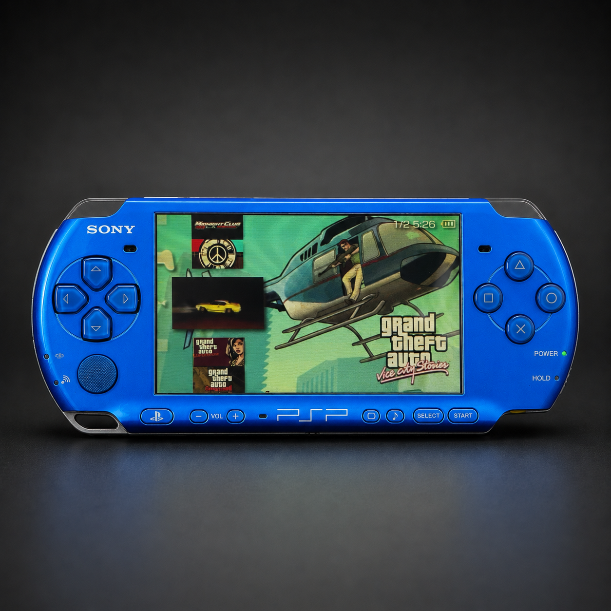 PSP 3000 (128GB) – 1050 Games | Vibrant Blue