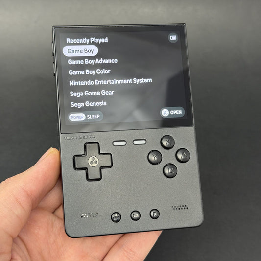 TrimUI Brick with 4000 Pre Loaded Games | Black image 0