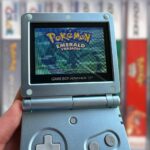 GBA SP AGS-101 with 2000 Games! | Pearl Blue