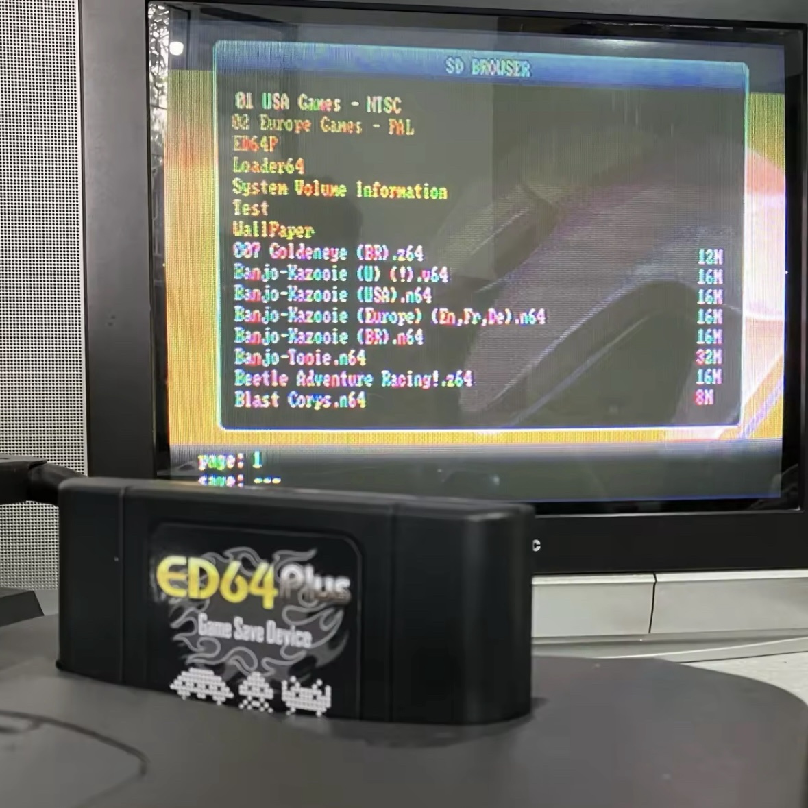 ED64 with 300+ Games | For N64 | - Image 2