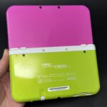 New Nintendo 3DS XL (64GB) – 600+ Games | Pink, Lime and White