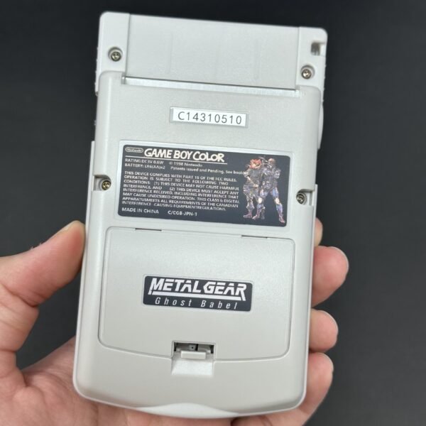 Custom Game Boy Color – Metal Gear Solid | IPS Screen Upgrade - Image 2