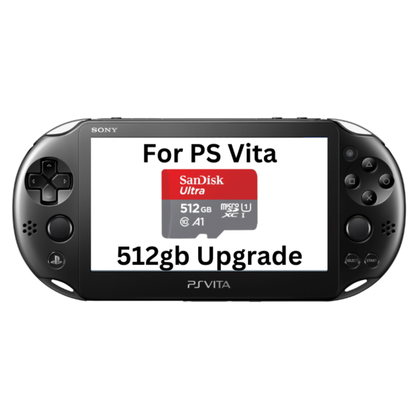 PS Vita 512gb Memory Card Upgrade | 2000+ Games!