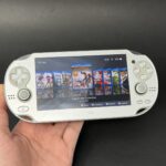 PS Vita OLED (128GB) - 580 Games | Ice Silver