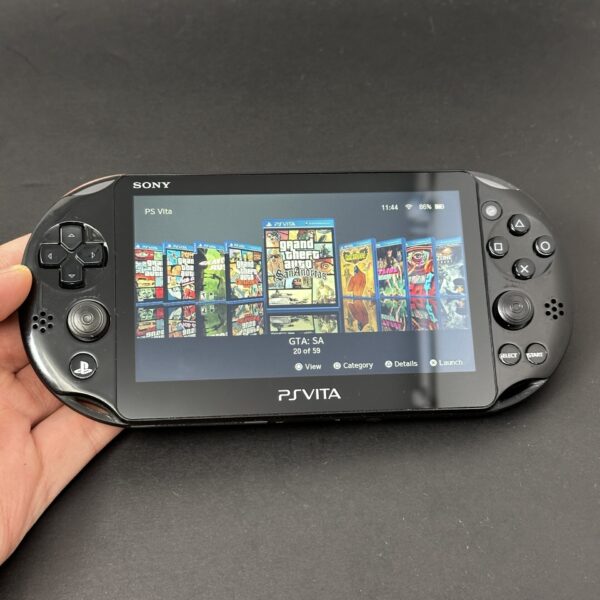 PS Vita Slim (128GB) - 580 Games | Piano Black