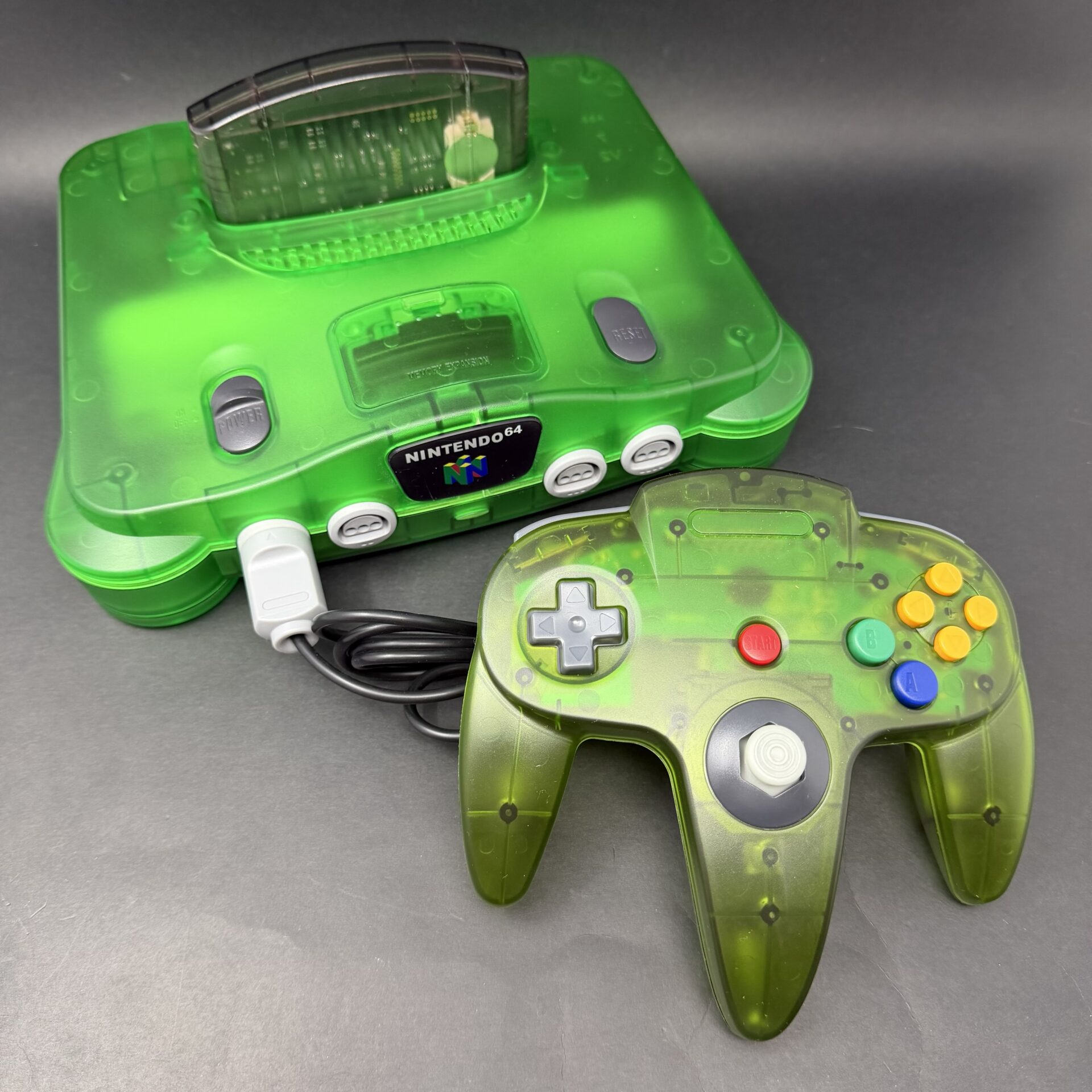 Nintendo 64 (Forest Green) - All Games Included