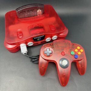 Nintendo 64 (Watermelon Red) - All Games Included