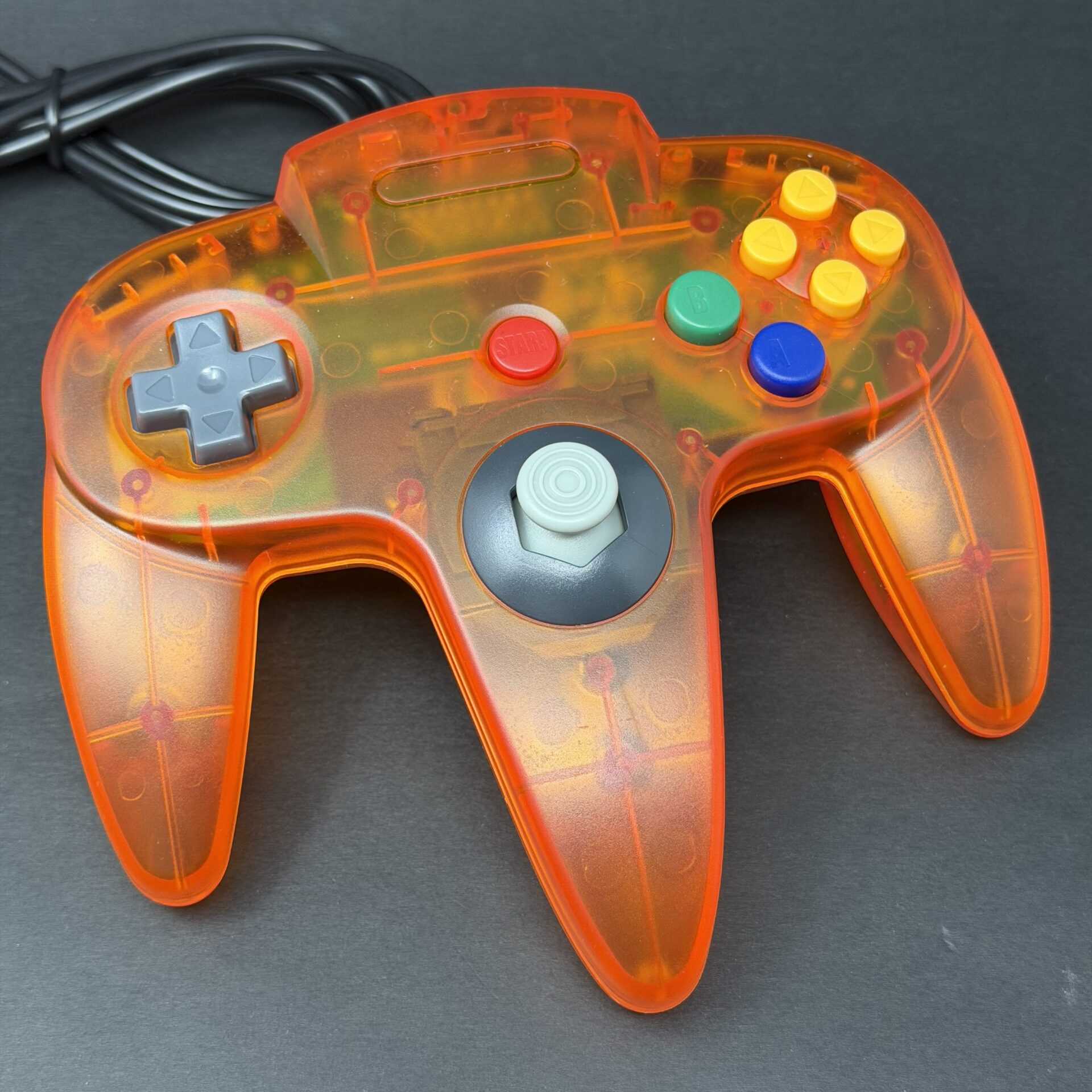 Nintendo 64 (Fire Orange) - All Games Included - Image 4