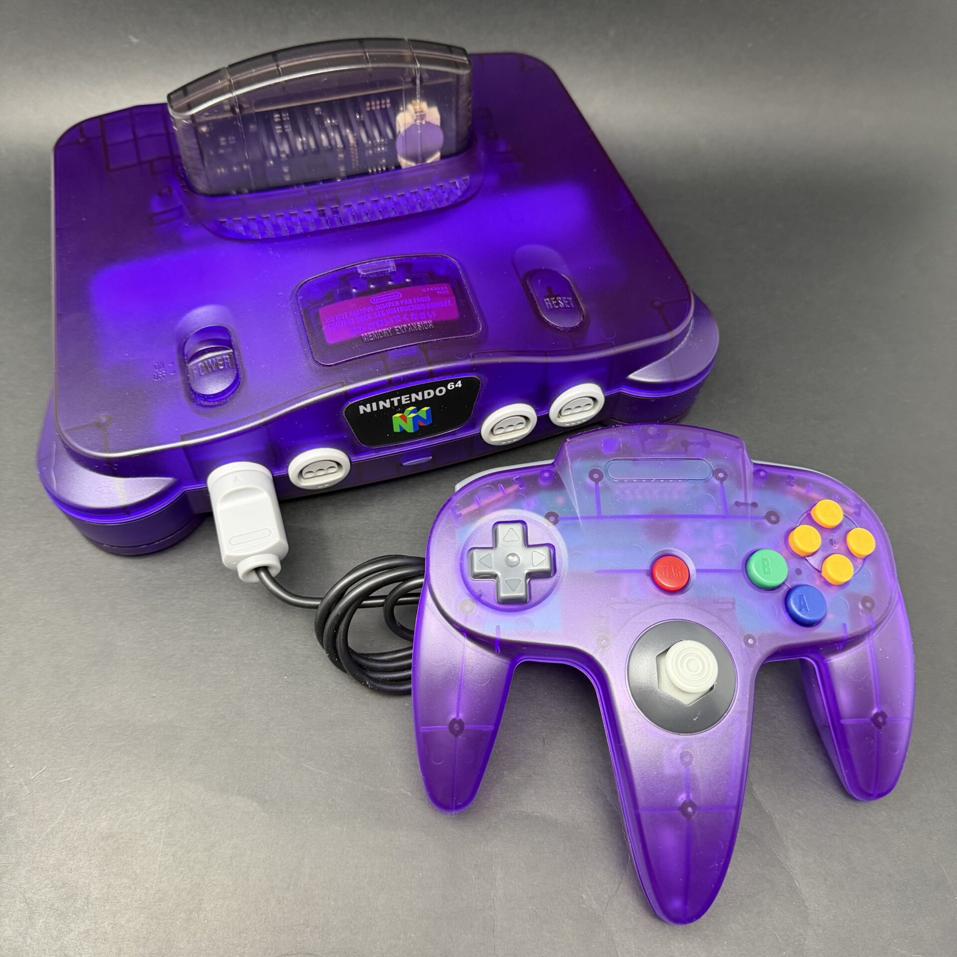 Nintendo 64 (Grape Purple) - All Games Included