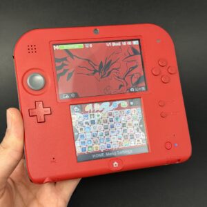 Nintendo 2DS (64GB) – 600+ Games | Crimson Red