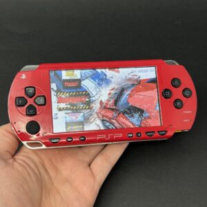 PSP 1000 (128GB) - 1050 Games | Red and Black w/ IPS SCREEN