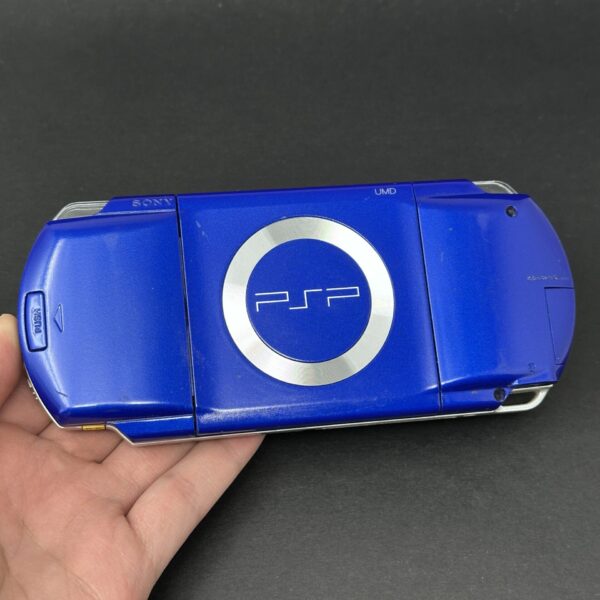 PSP 1000 (128GB) - 1050 Games |  Cobalt Blue w/ IPS SCREEN - Image 2