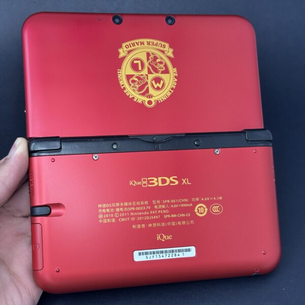 Nintendo 3DS XL (64GB) – 600+ Games | iQue Mario Limited Edition