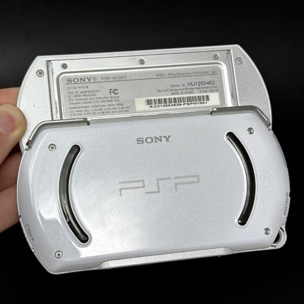 PSP GO (16GB) - 900 Pre-Loaded Games | New Screen - White - Image 2