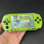 PSP 1000 (128GB) - 1050 Games |  Green and Black w/ IPS SCREEN