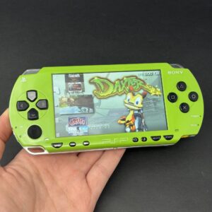 PSP 1000 (128GB) - 1050 Games |  Green and Black w/ IPS SCREEN