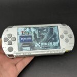 PSP 1000 (128GB) - 1050 Games | Metallic Silver w/ IPS SCREEN