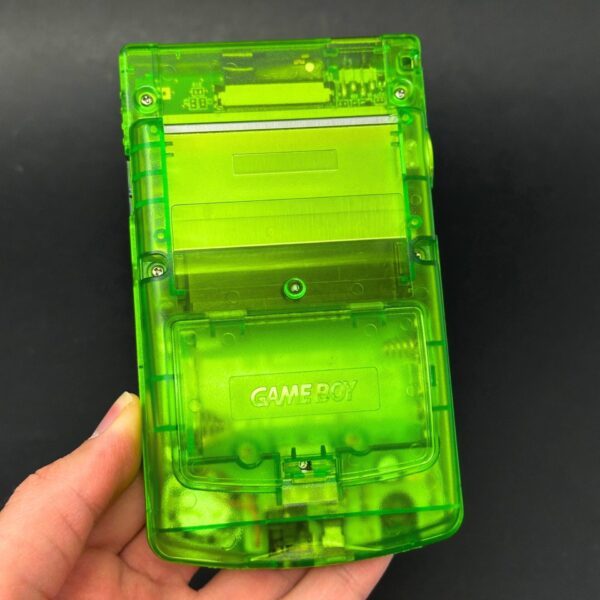 Custom Gameboy Color – Venusaur Edition | IPS Screen Upgrade - Image 2