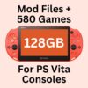 PS Vita Modding Software with 580 Games | DIGITAL DOWNLOAD