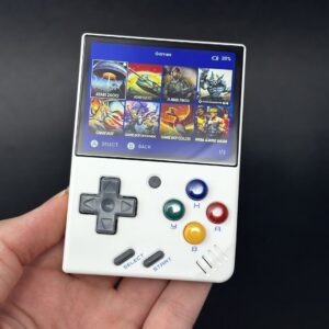 Miyoo Mini V2 with 5000 Pre Loaded Games | Pure White