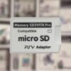 Memory Card with 580 Games | For PS Vita | 128GB