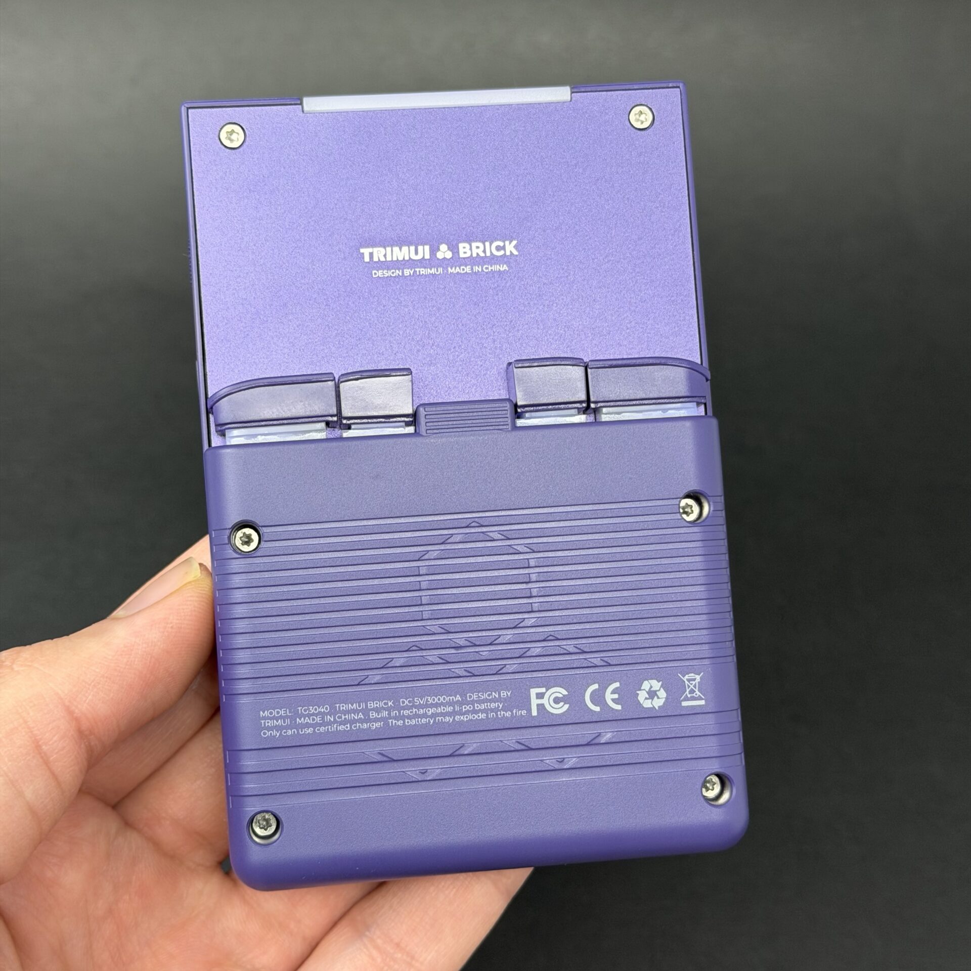TrimUI Brick with 4000 Pre Loaded Games | Purple - Image 2
