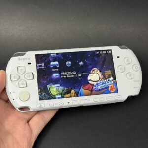 PSP 3000 (128GB) - 1050 Games | Pearl White w/ IPS Screen!