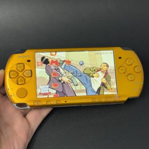 PSP 3000 (128GB) - 1050 Games | Bright Yellow w/ IPS Screen!