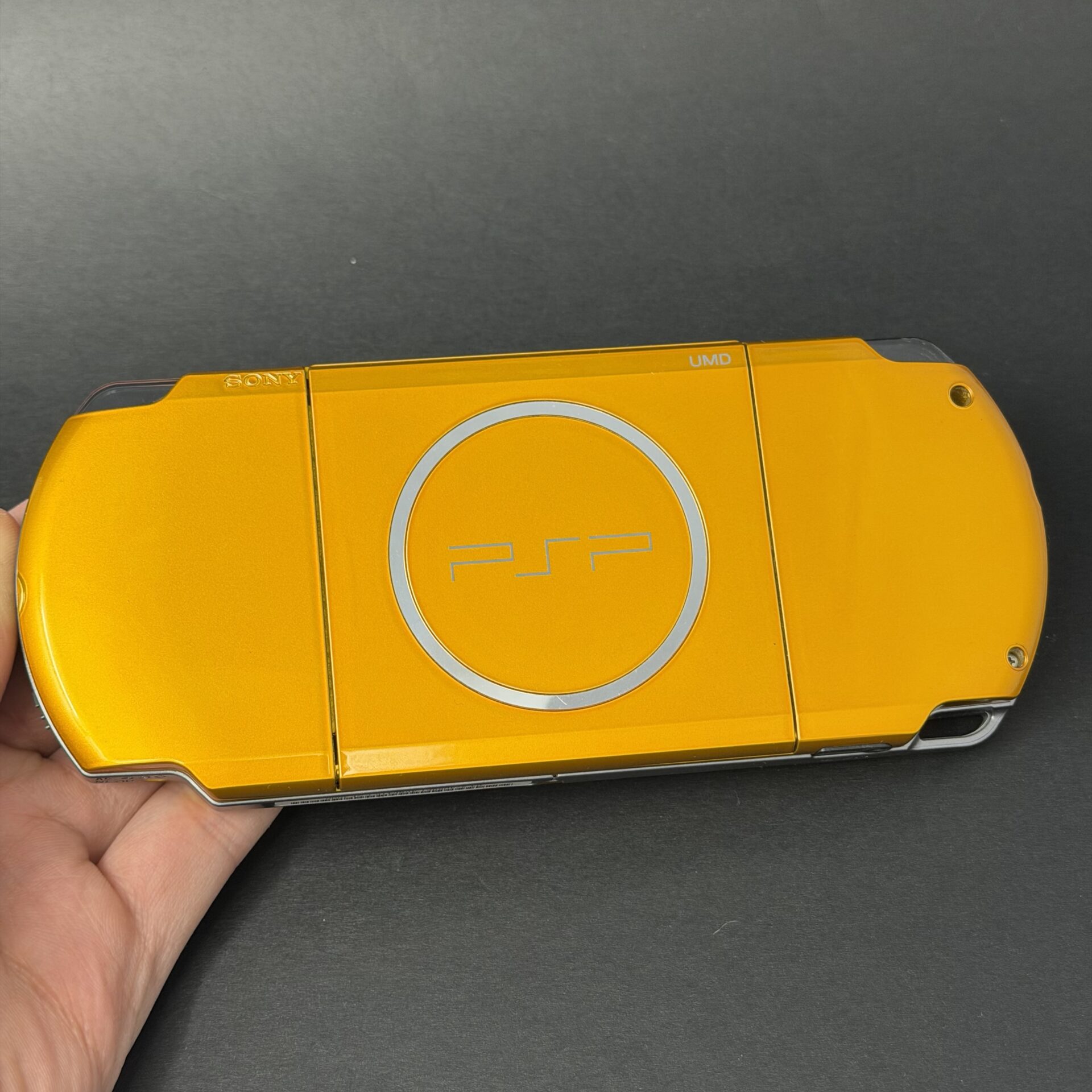 PSP 3000 (128GB) - 1050 Games | Bright Yellow w/ IPS Screen! - Image 2