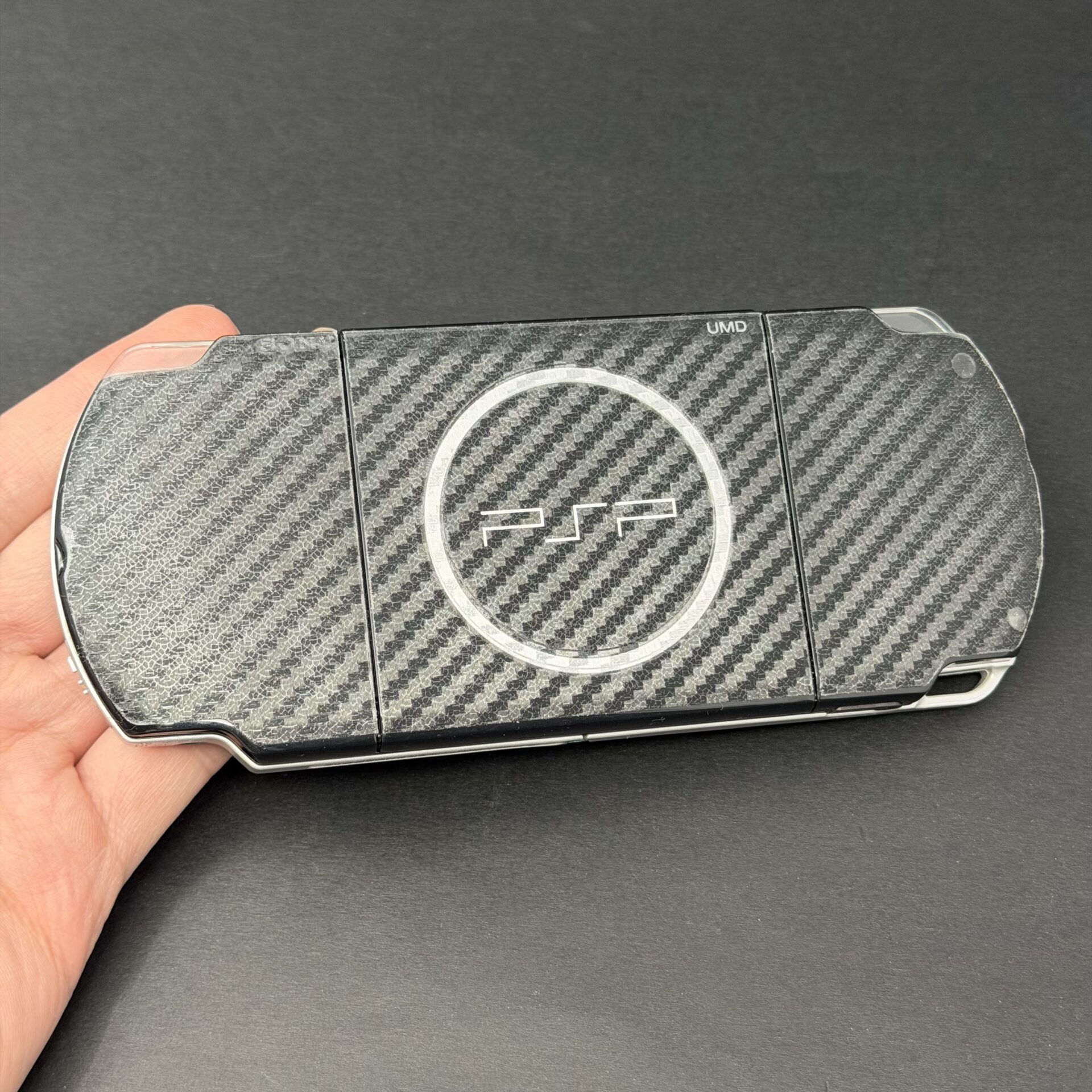 PSP 3000 (128GB) - 1050 Games | Cyan and Black w/ IPS Screen! - Image 2