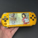 PSP 3000 (128GB) - 1050 Games | Gold and Black w/ IPS Screen!