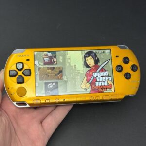 PSP 3000 (128GB) - 1050 Games | Gold and Black w/ IPS Screen!