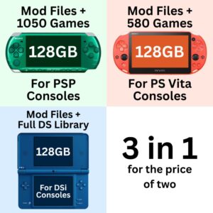 128GB-4.jpg 3 in 1 Modding Files + Games | DIGITAL DOWNLOAD