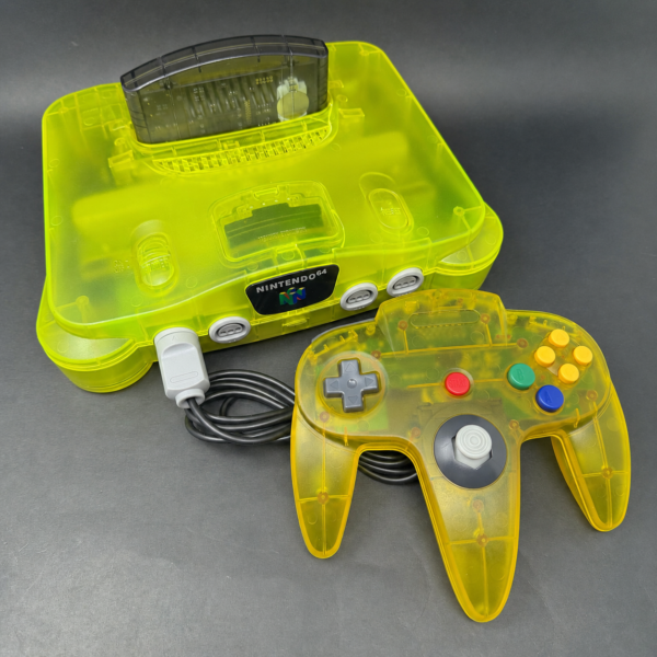 Nintendo 64 (Electric Yellow) - All Games Included