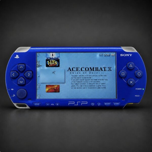 FB8DA900-D810-446B-AFB8-1CAF70F291BC PSP 1000 (128GB) - 1050 Games | Cobalt Blue