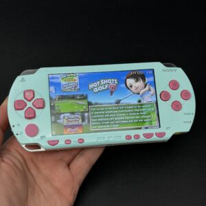 TurqPinkPSP.jpg PSP 1000 (128GB) - 1050 Games | Pink and Turquoise w/ IPS SCREEN