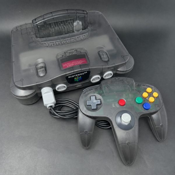 Nintendo 64 (Smoke Grey) - All Games Included