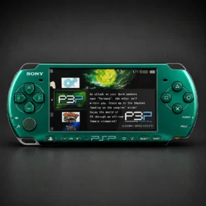 greenfront PSP 3000 (128GB) – 1050 Games | Spirited Green
