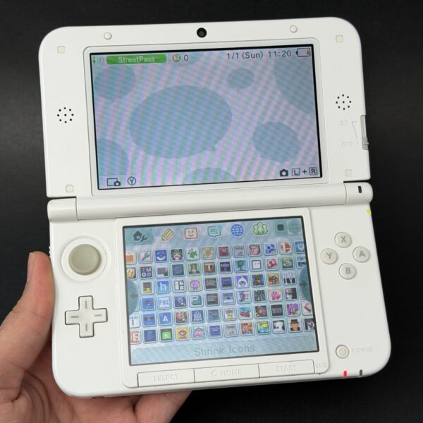 img_0535.jpeg Nintendo 3DS XL (64GB) – 600+ Games | Tomodachi Life Edition
