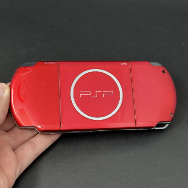 PSP 3000 (128GB) - 1050 Games | Trans Red