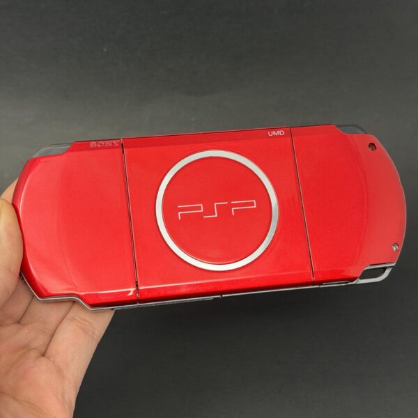 PSP 3000 (128GB) - 1050 Games | Radiant Red w/ IPS Screen!