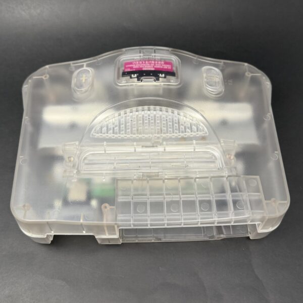Nintendo 64 (Crystal Clear) - All Games Included