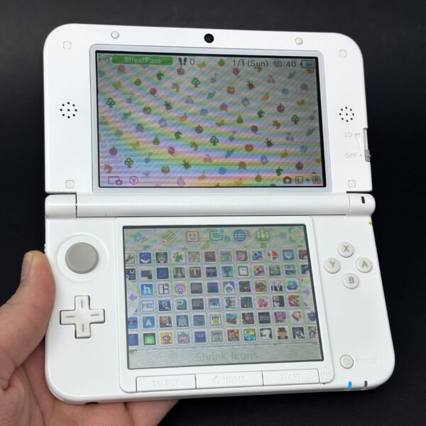 img_1816.jpeg Nintendo 3DS XL (64GB) – 600+ Games | Animal Crossing Limited Edition