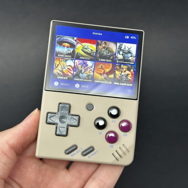 img_3722.jpeg Miyoo Mini V2 with 5000 Pre Loaded Games | OG Beige