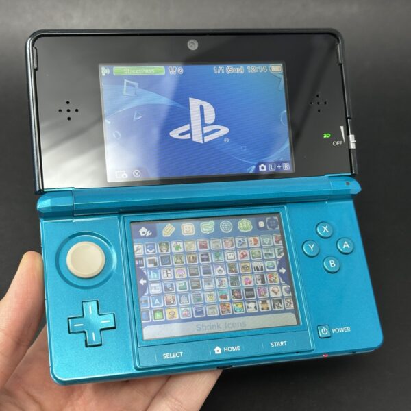 img_3968.jpeg Nintendo 3DS (64GB) – 600+ Games | Aqua Blue
