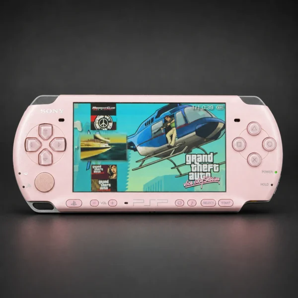 pinkfront PSP 3000 (128GB) – 1050 Games | Blossom Pink