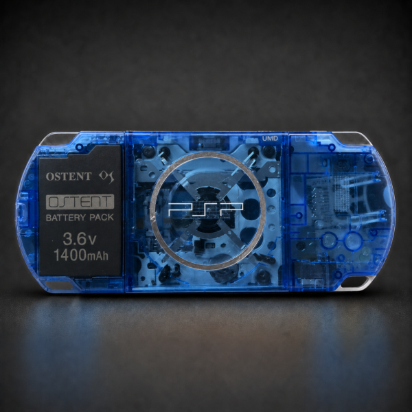 PSP 3000 (128GB) – 1050 Games | Blue and White